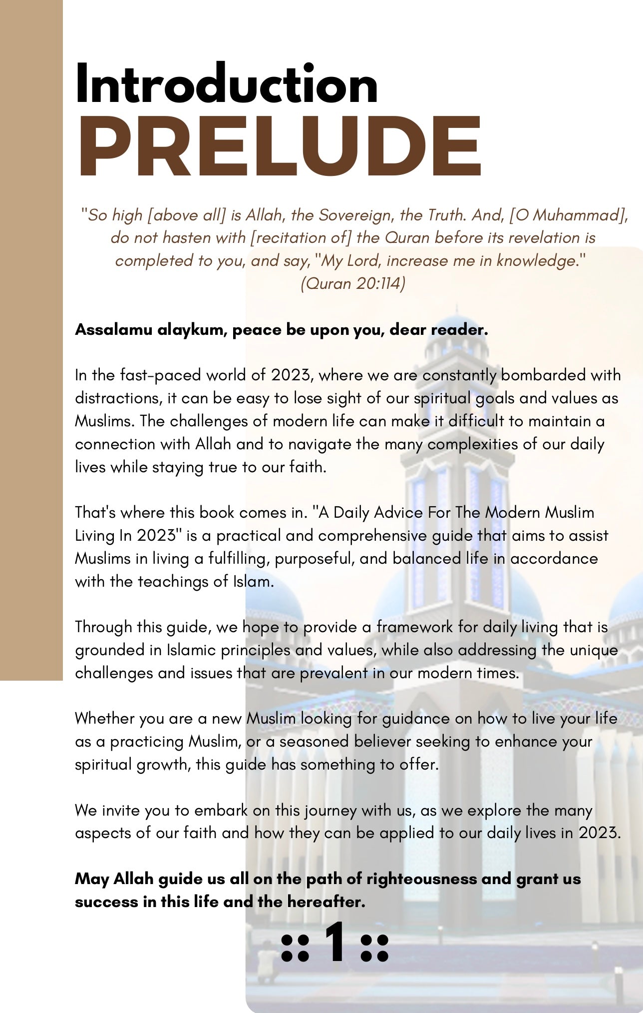 A Daily Advice For The Modern Muslim Living In 2023